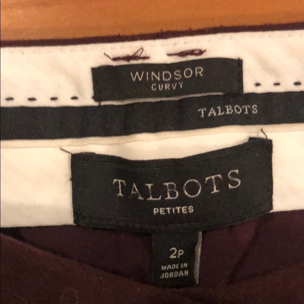 Talbot’s wool pants, 2P NWOT - Picture 5 of 6